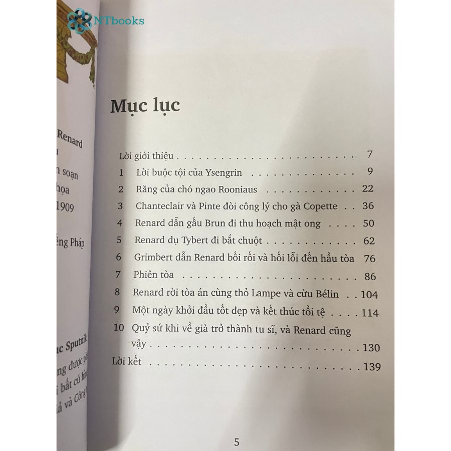 Sách Những Chuyện Phiêu Lưu Của Cáo Renard Tập 2