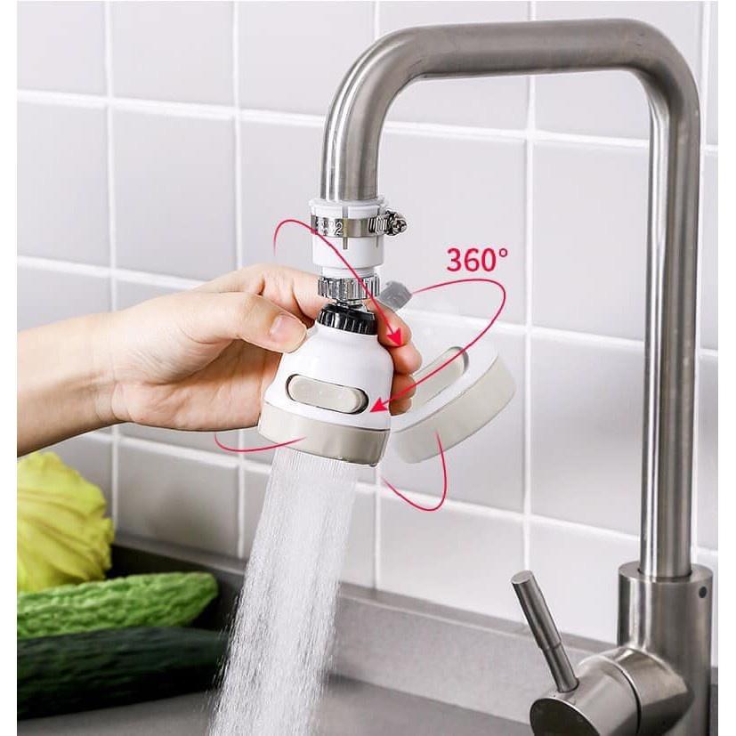 ĐẦU VÒI NỐI RỬA BÁT TĂNG ÁP XOAY 360 ĐỘ CỰC MẠNH