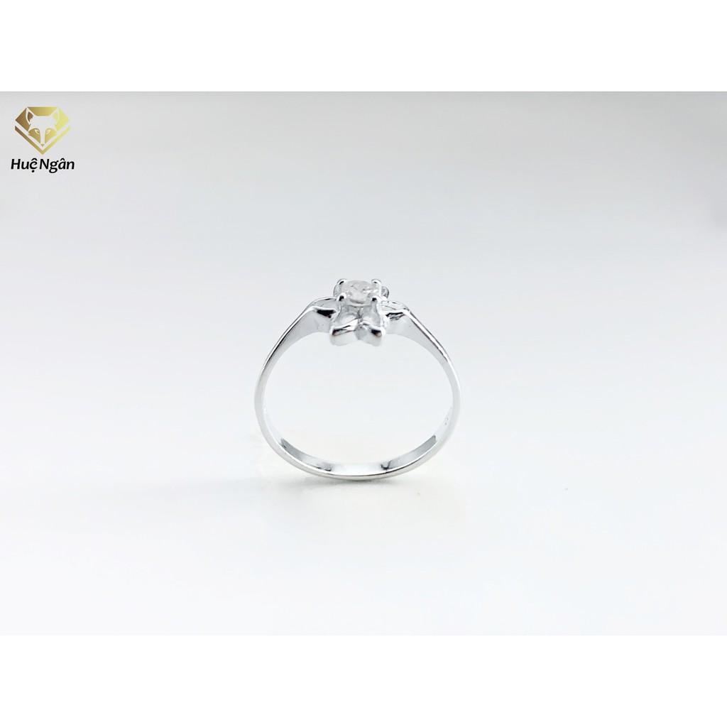 Nhẫn bạc Ý 925 Huệ Ngân - Bông Hoa Xinh Xắn TJ028