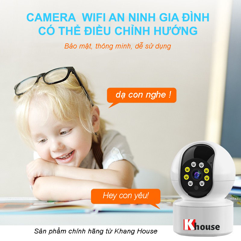 Camera Wifi Yoosee 3.0mpx Không Râu A8L3.0 11 Xoay 360 Độ, Đàm Thoại 2 Chiều, Xem Đêm Có Màu - Hàng Nhập Khẩu