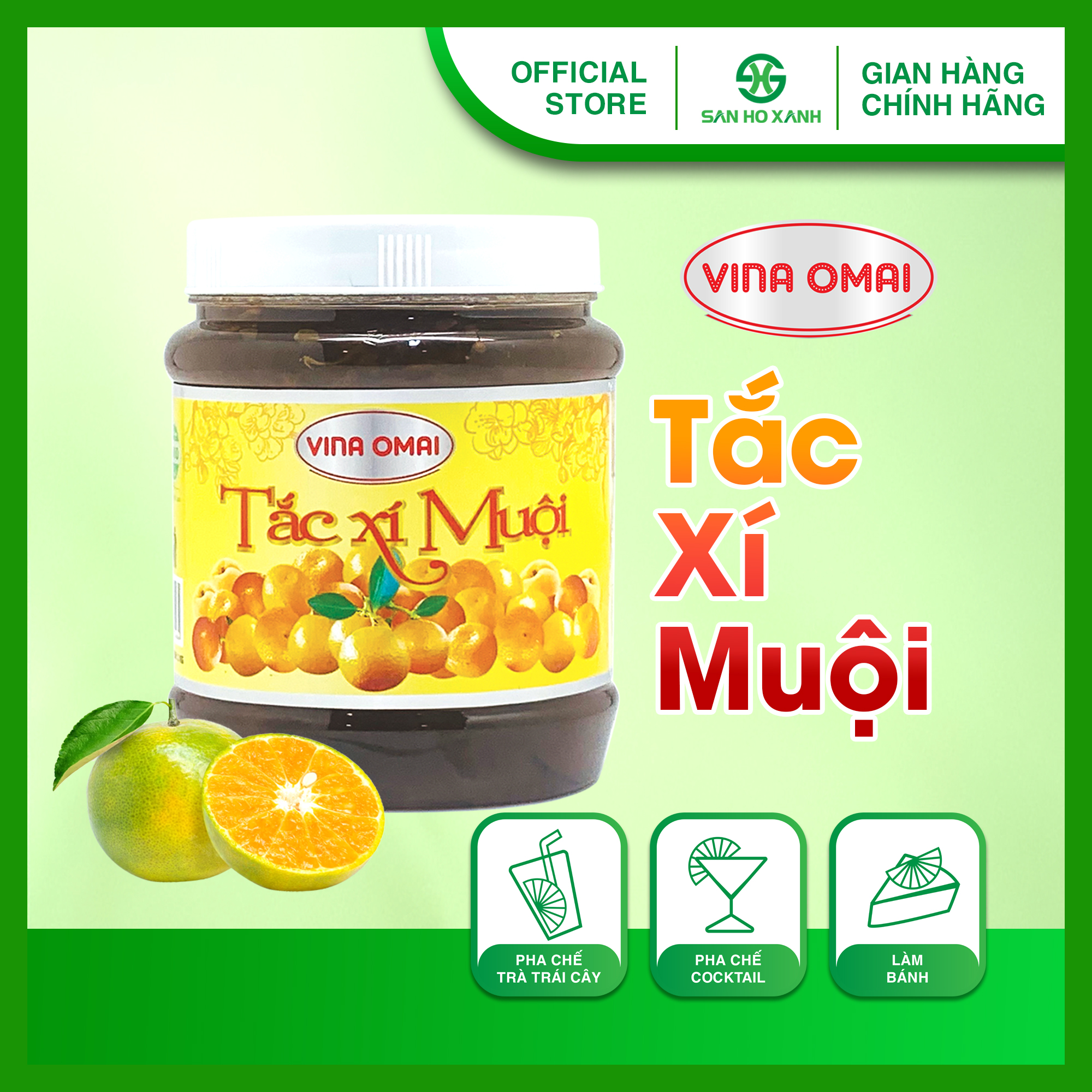 Tắc Xí Muội Vina Omai 1Kg