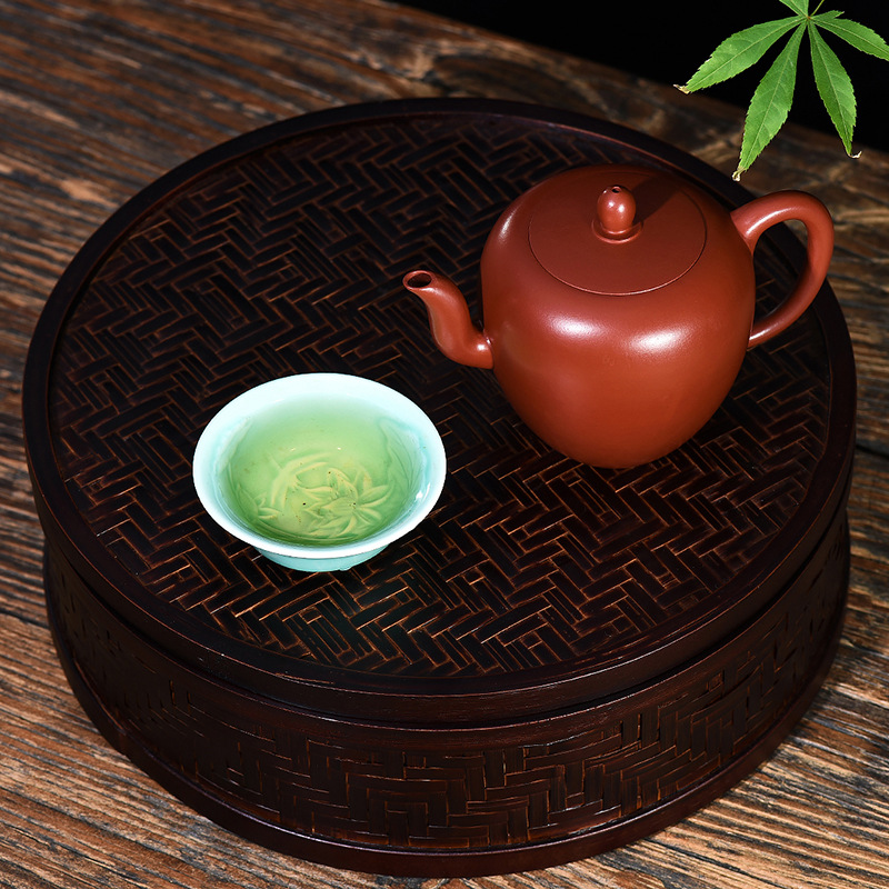 Ấm tử sa mỹ nhân kiên đại hồng bào 280ml