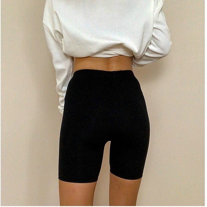 [ Video Ảnh Thật ] Quần nữ legging cotton ôm dáng siêu đẹp - Short đùi thể thao tập gym _ Thiên hà áo khoác