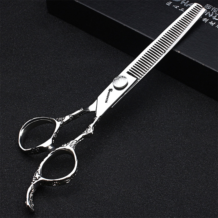 Kéo Cắt Tóc 7 inch Cao Cấp Sha ronds- Kéo cắt tỉa tóc 7 inch dùng cho Salon Bao gồm bao da