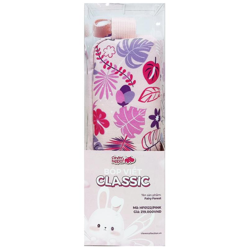 Bóp Viết Clever Hippo Classic Fairy Forest - HF0122/PINK - Màu Hồng