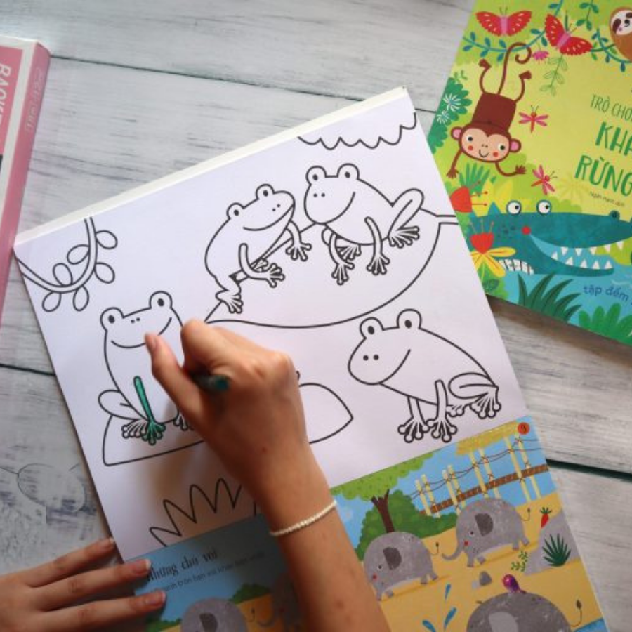 Trò chơi phát triển tư duy – KHÁM PHÁ RỪNG XANH
