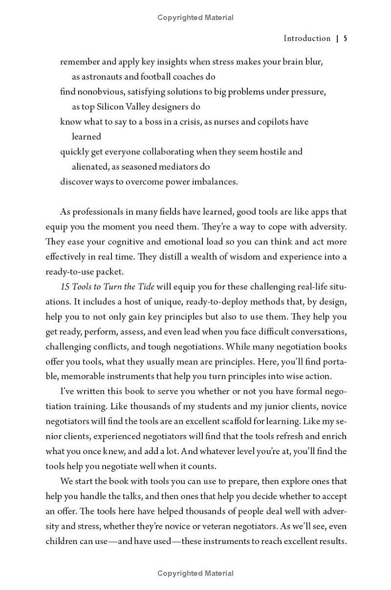 Sách ngoại văn: 15 Tools To Turn The Tide