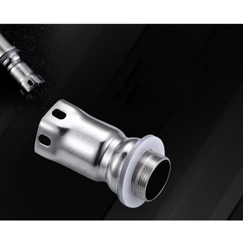 Vòi lavabo nóng lạnh dương bàn inox 304