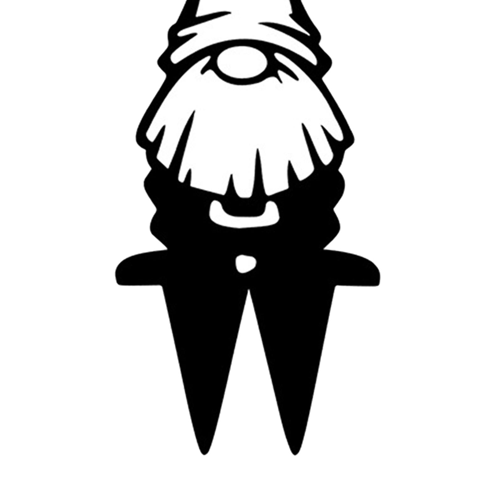 Ground Plug Home Branch Gnomes Plug-in Silhouette Outdoor Decor