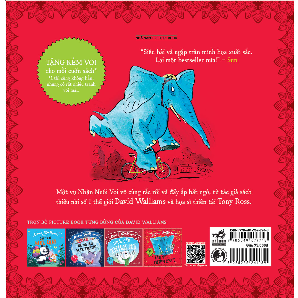 Sách Cậu Voi Phiền Phức