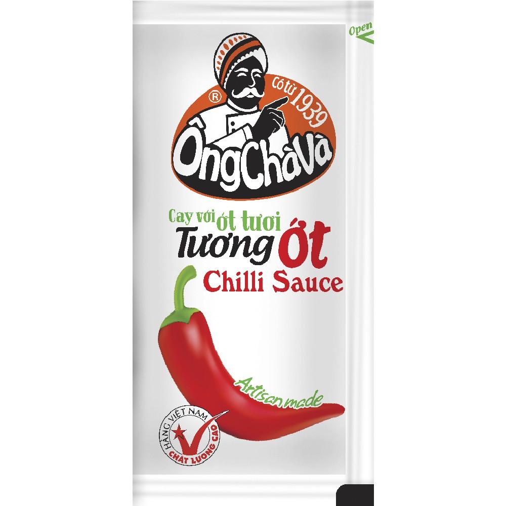 Combo 2 Hộp 240 Gói Tương Ớt Gói Ông Chà Và 10gr