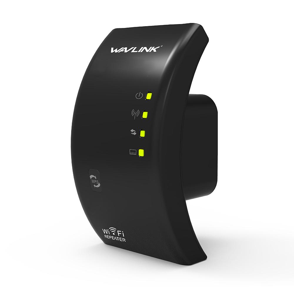 Bộ mở rộng phạm vi WiFi Bộ khuếch đại tín hiệu WiFi Tích hợp Anten kép AP & Bộ định tuyến Chế độ kép - Đầu cắm màu đen - Hoa Kỳ