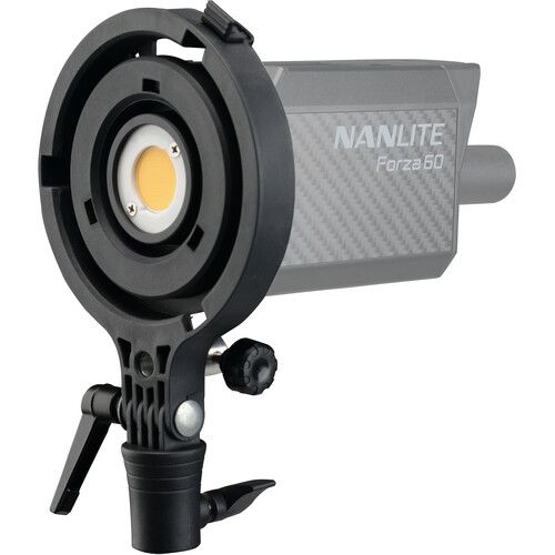 Combo Nanlite Forza 60 LED Monolight Kit bao gồm NPF Battery Grip và ngàm Bowens S-Mount - Hàng Chính Hãng