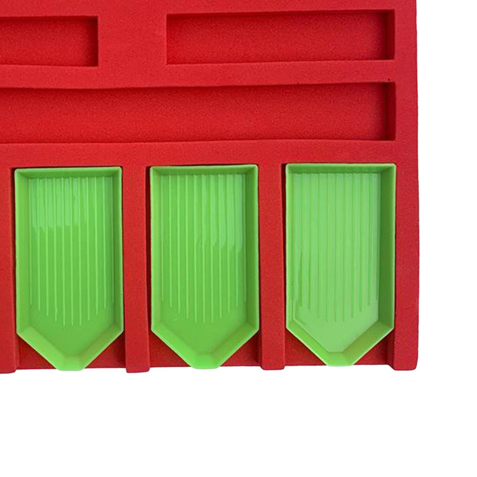 Diamond Painting Tray Organizer Holder DIY Diamond Painting Kits Drill Pens Tools Accessories for DIY Arts Crafts