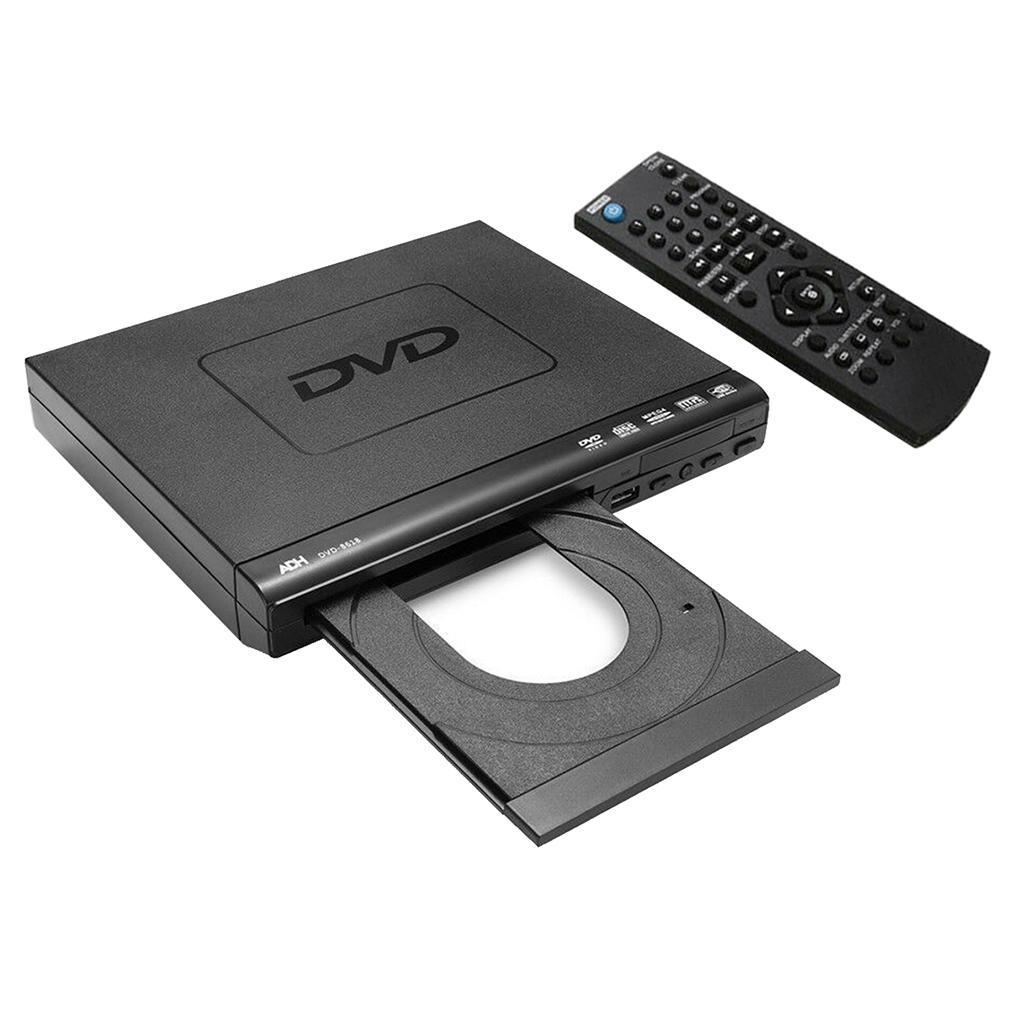 2xHD DVD Player ADH CD VCD Music Disc Upscaling USB Remote 1 inch Screen