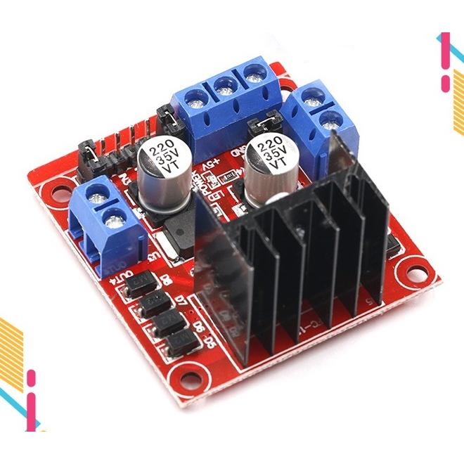 Module Điều Khiển Động Cơ Bước L298N Dành Cho Arduino # linh kiện điện tử