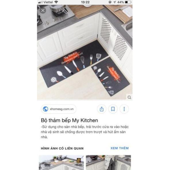 Bộ thảm nhà bếp hàng loại đẹp