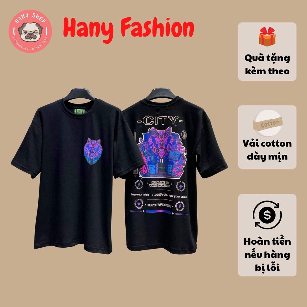 Áo thun unisex tay lỡ form rộng Hades City Tee cực chất || Hany Shop