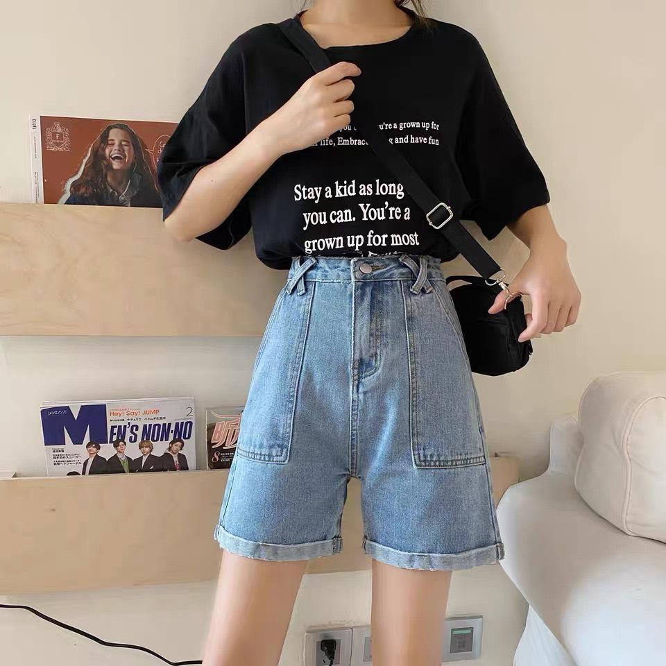 QUẦN JEAN NỮ NGỐ PHỐI 2 TÚI THỜI TRANG