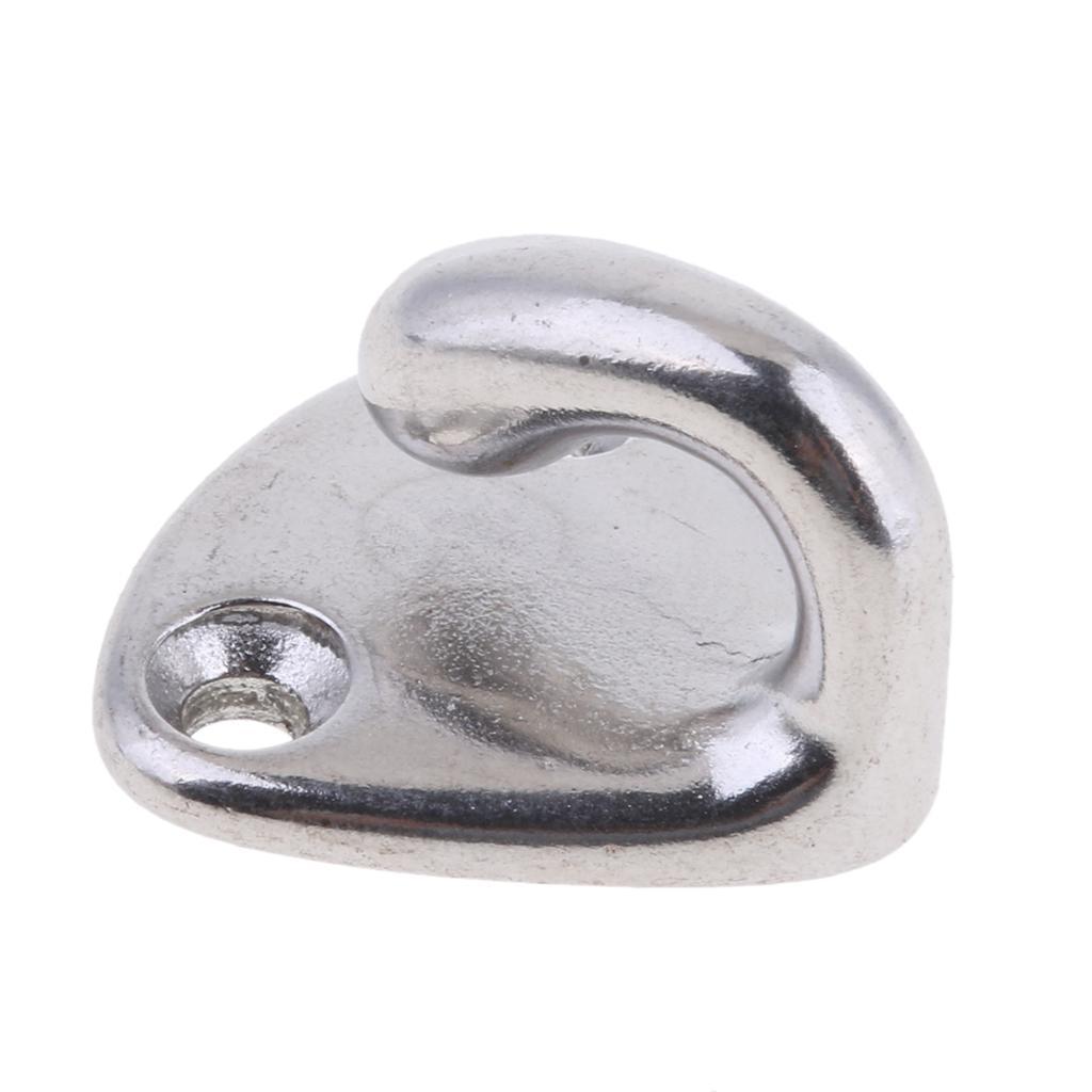 2-4pack Marine Grade 316 Stainless Steel Coat Hook Hanger Holder Hook Wall