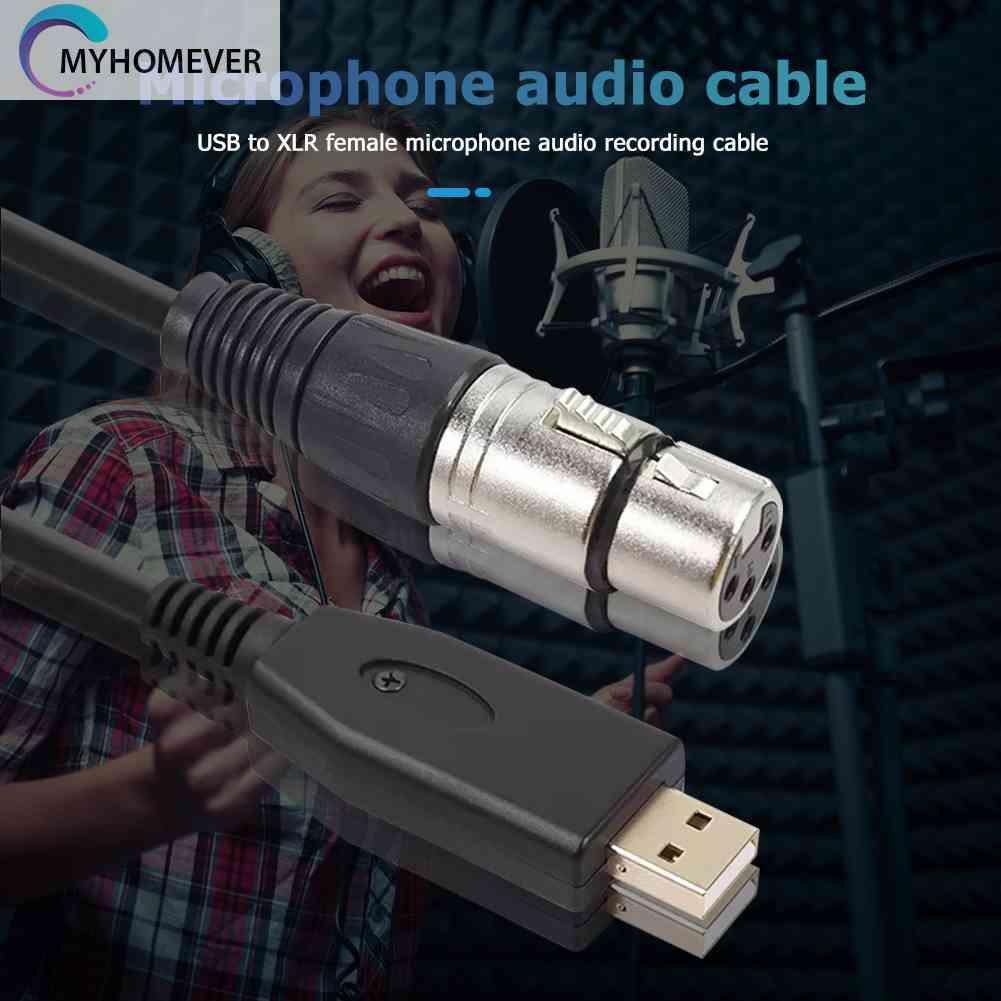 Cáp ChuyểN ĐổI USB Microphone Sang XLR 3-Pin