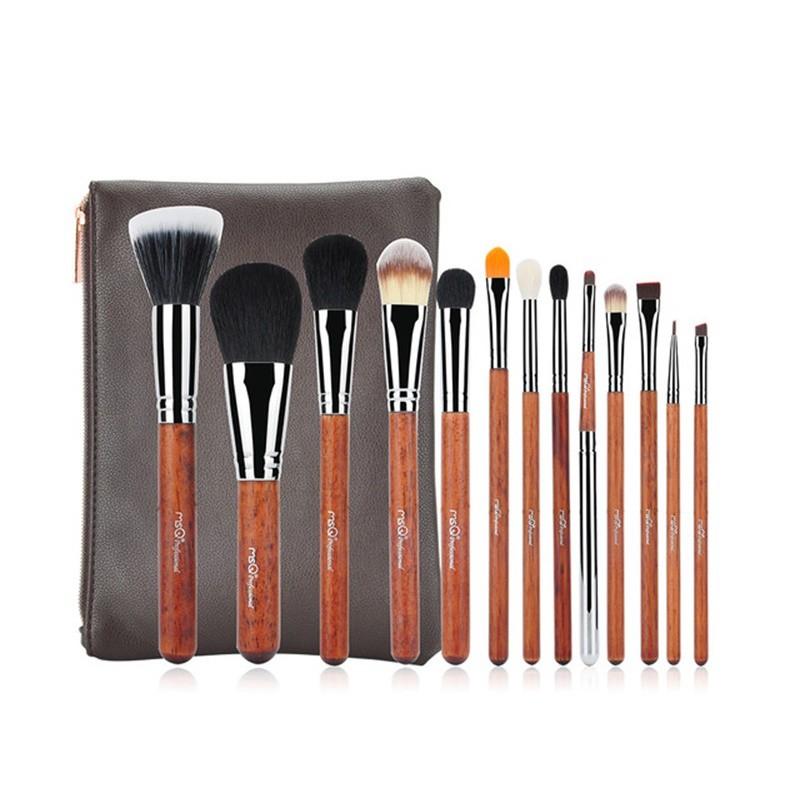 Bộ cọ lông thú cao cấp 13 cây MSQ 13Pcs Travel Makeup Brush Set