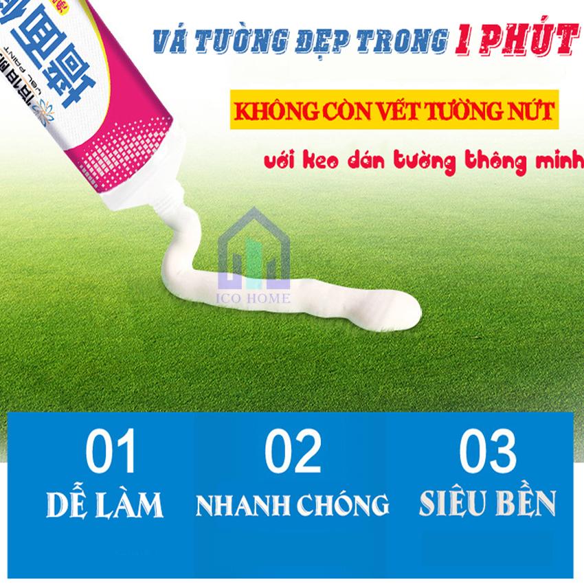 Keo Vá Tường Chống Thấm Đa Năng Thông Minh 250gr