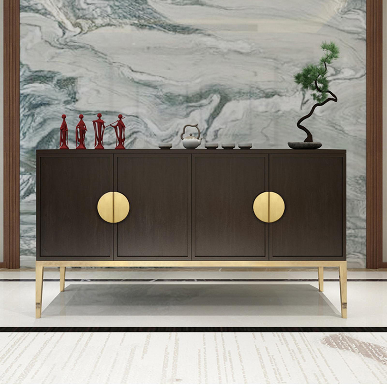 Half Moon Pull Cabinet Handle Drawer Pull Knob Kitchen Furniture Hardware