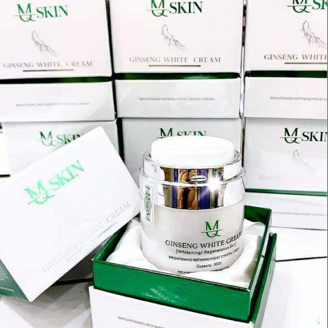 Kem face nhân sâm dưỡng trắng da Ginseng White Cream  nhân sâm giúp dưỡng da trắng mịn hồng hào, căng bóng, nuôi khoẻ làn da, tái tạo hệ sợi collagen cho da 30gr