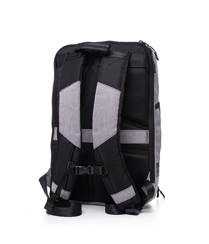 Balo AGVA Traveller Daypack 15.6 inch - Mã LTB357GREY (Xám) - Ba lô Phù hợp du lịch ngắn ngày - Có ngăn đựng giày riêng - Bảo hành chính hãng 2 năm