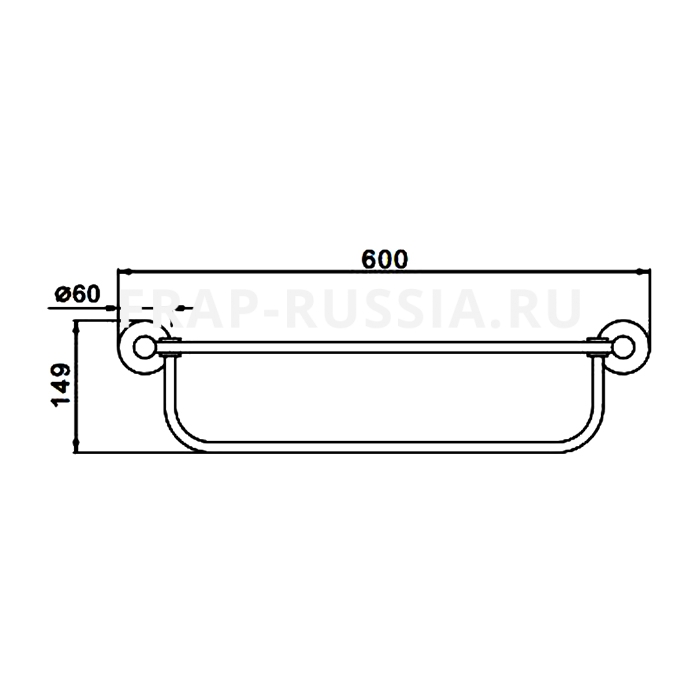 BỘ PHỤ KIỆN NHÀ TẮM ĐEN NHẬP KHẨU NGA FRAP 30