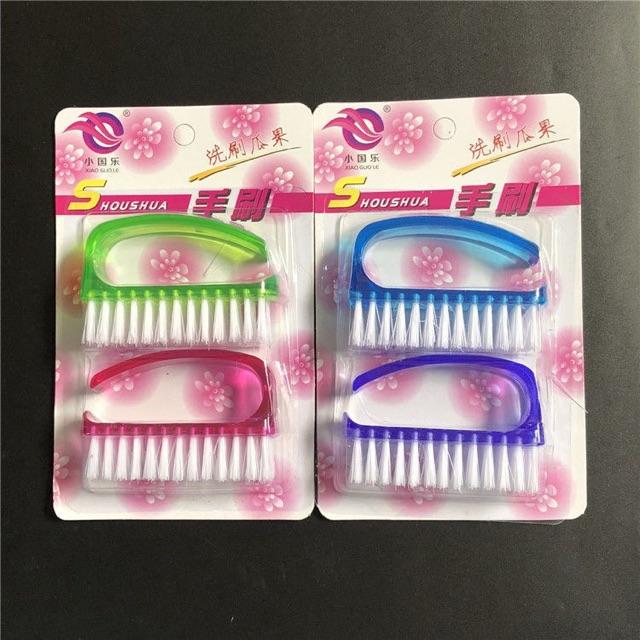 Set 2 Bàn chải chà chân, giặt giầy, chải quần áo 8906