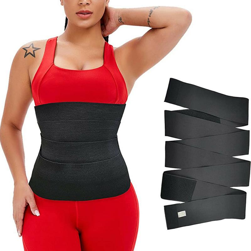 Eo Huấn Luyện Tập Toàn Thân Dây Free Size Bụng Quấn Dây Chống Ban Nhạc Nữ Nam Mồ Hôi Giảm Béo Quấn Giảm Cân