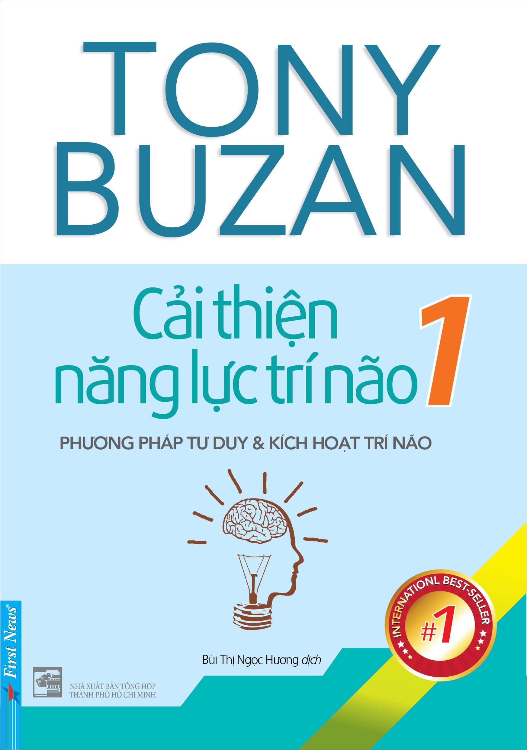 Combo Tony Buzan Cải thiện năng lực trí não 1+ 2 (Phương pháp tư duy & kích hoạt trí não + Duy trì năng lực não bộ)