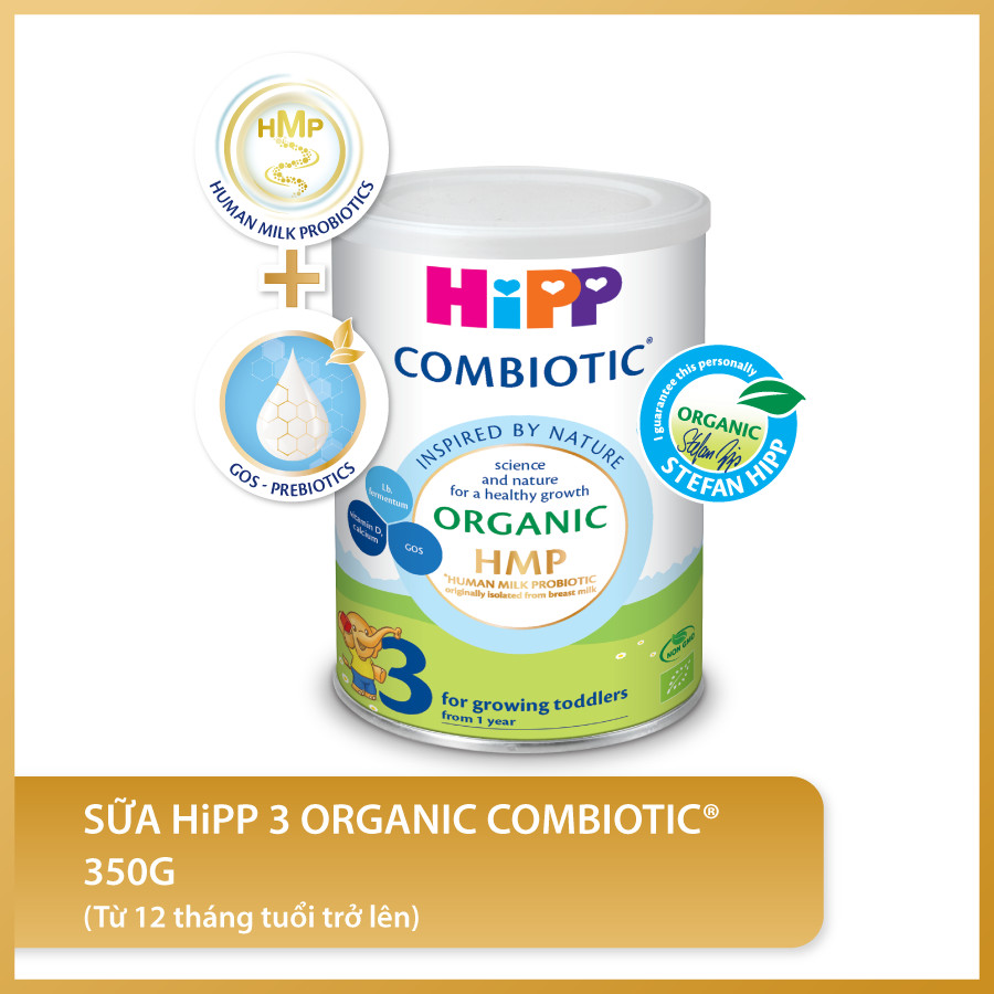 Sữa bột công thức HiPP 3 Organic Combiotic 350g