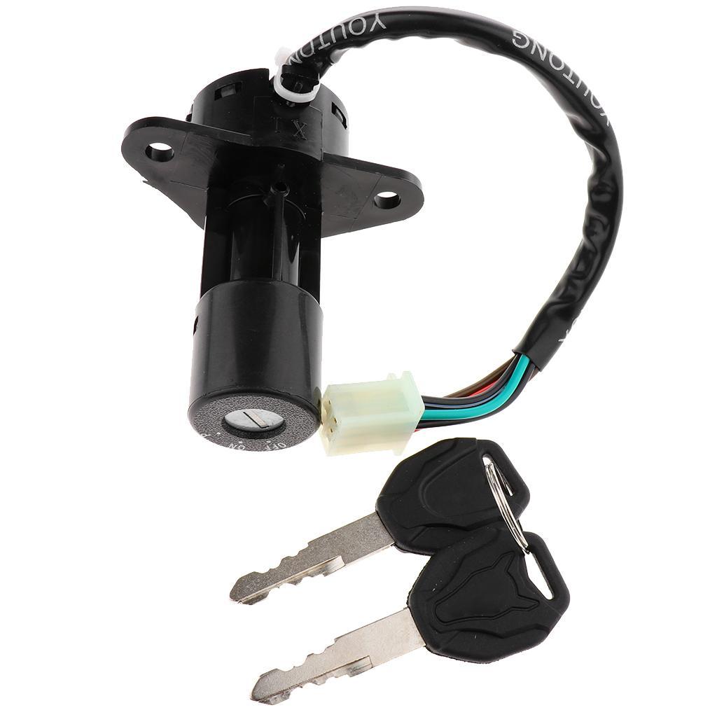 Motor  Ignition Switch Seat Lock Key Set for Suzuki