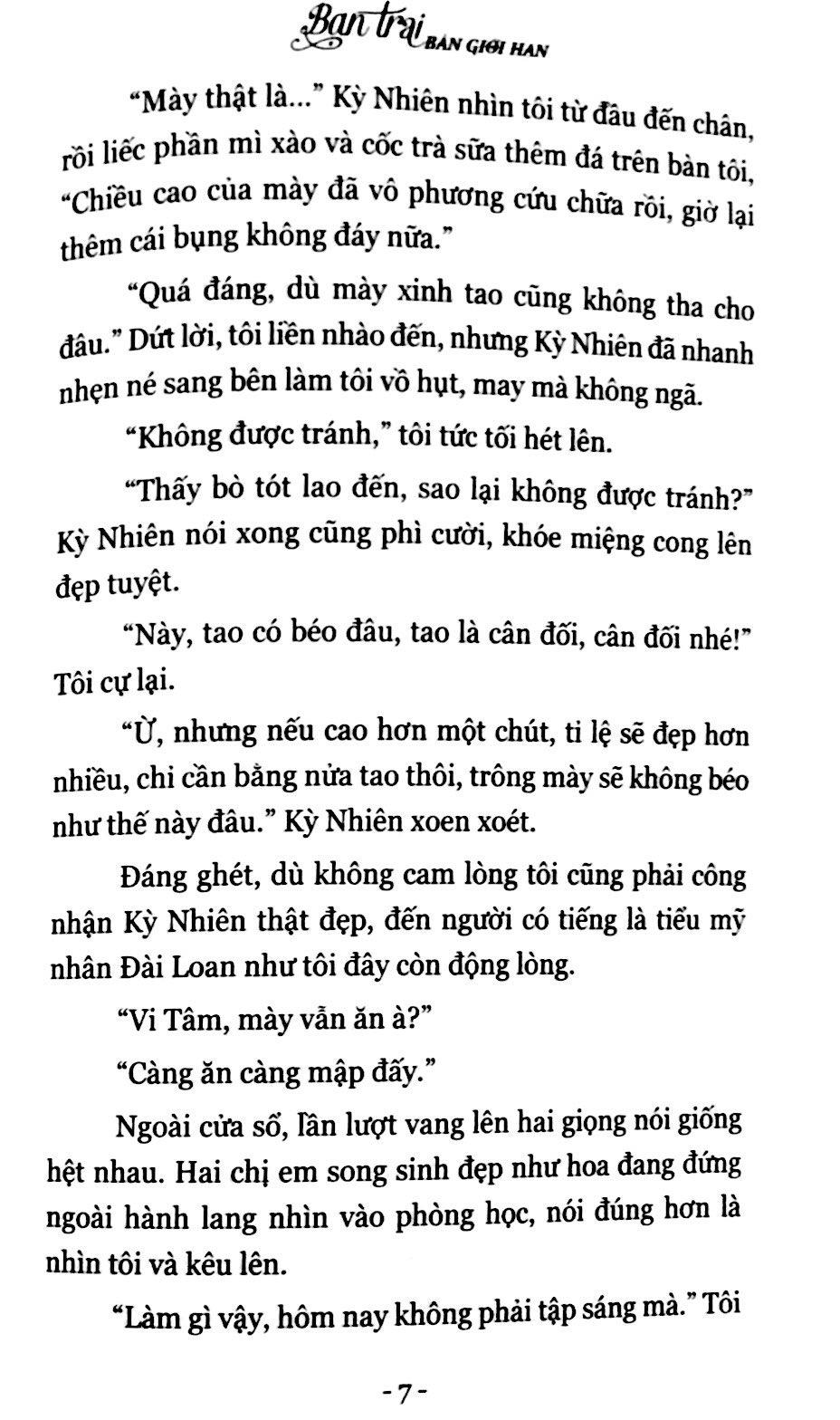 Sách Bạn Trai Bản Giới Hạn