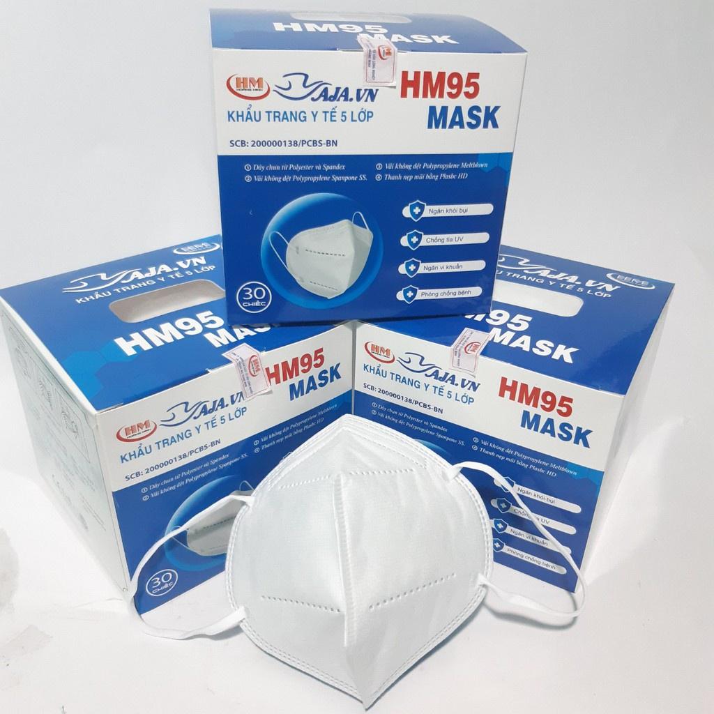 Khẩu Trang HM95 Mask 5 Lớp Chống Bụi Mịn PM2.5