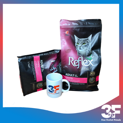 Thức ăn hạt cho mèo Reflex Plus Choosy Cho Mèo Kén Ăn Vị Cá Hồi - Bao 1KG5