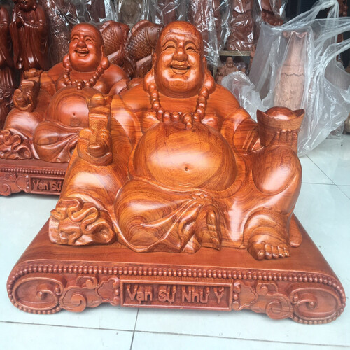 Tượng Phật Di Lặc Ngồi Xoài