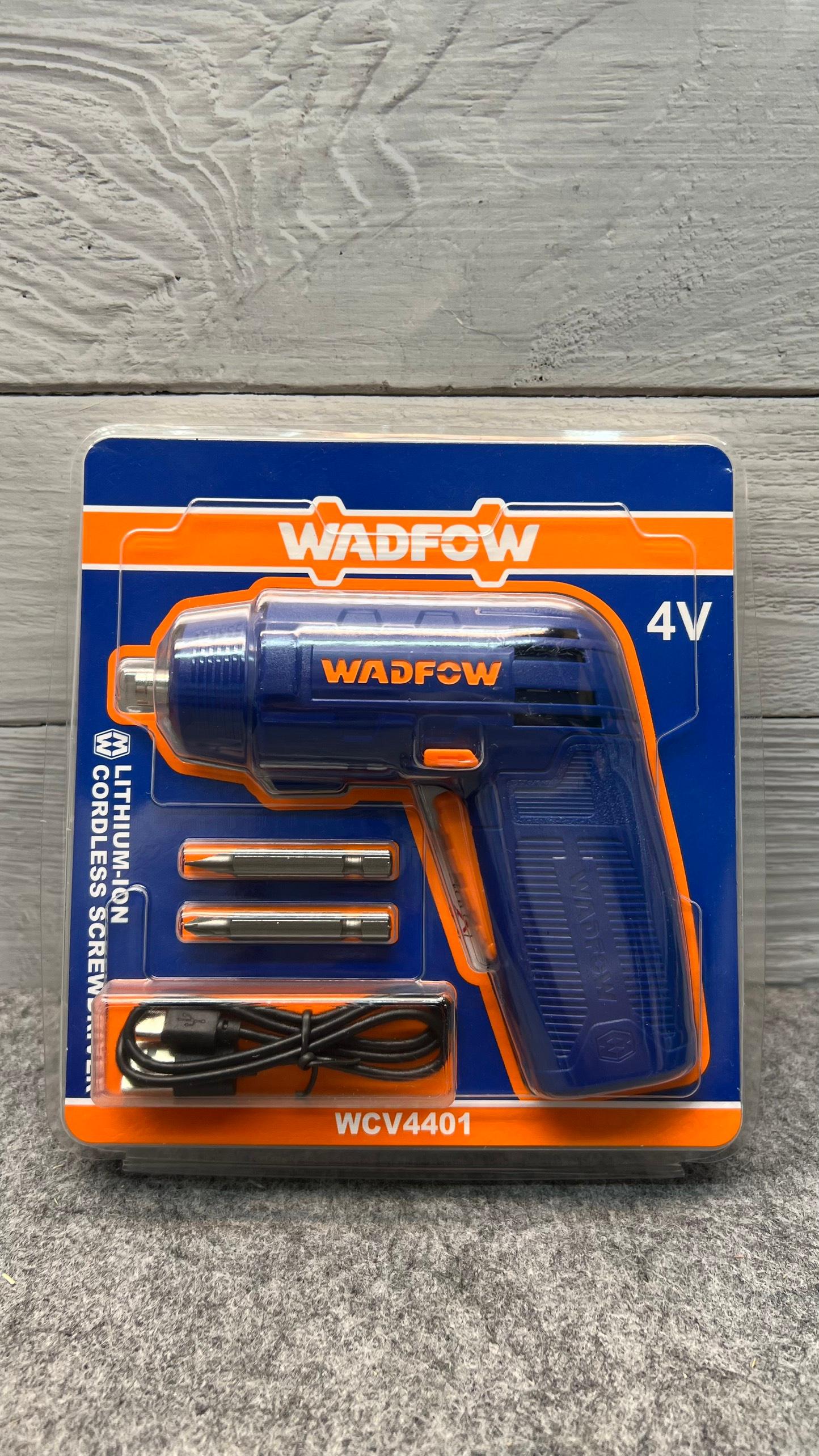 MÁY SIẾT VÍT DÙNG PIN 4V WCV4401 WADFOW - HÀNG CHÍNH HÃNG