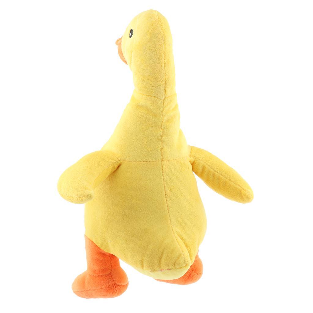 Pet Dog Puppy Cat Chewing Squeaker Cotton Squeaky  Toy Navy Blue