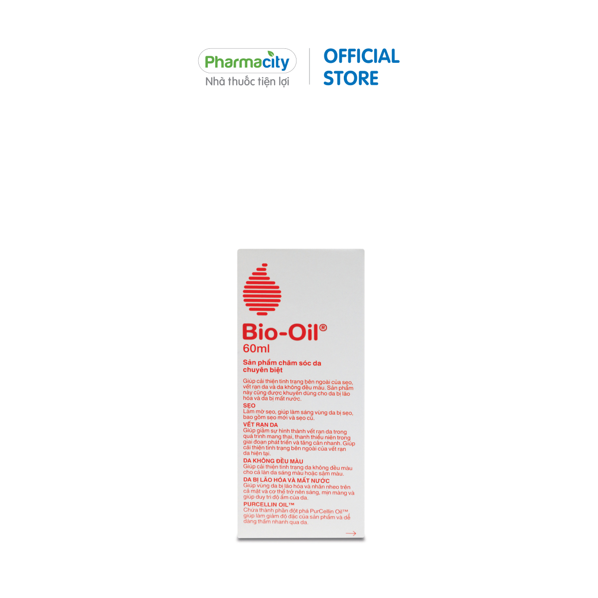 Dầu dưỡng giúp mờ sẹo &amp; giảm rạn da Bio-Oil (60ml)