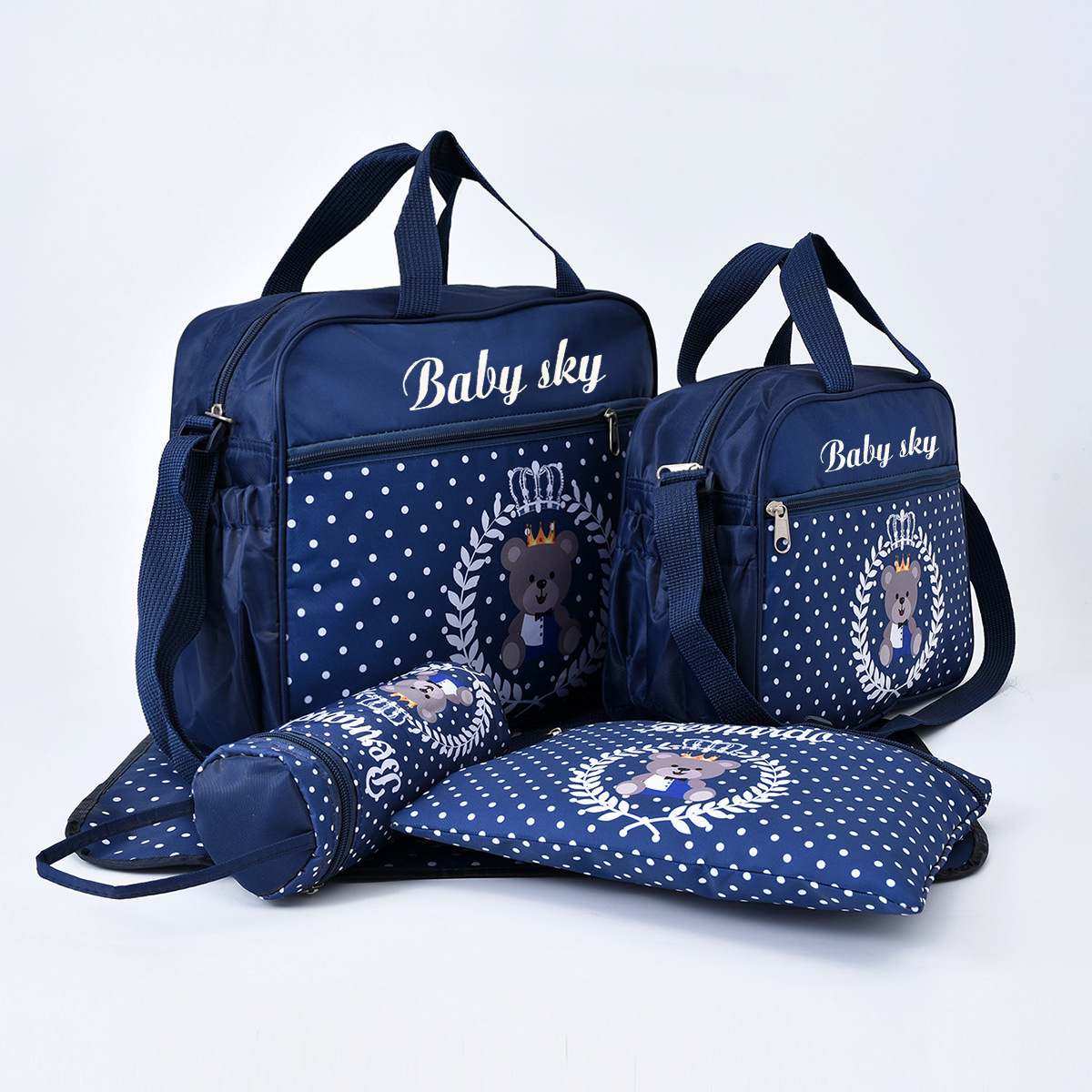 Bộ 5 Túi Du Lịch Cho Mẹ Và Bé Diaper Bags BABYSKY