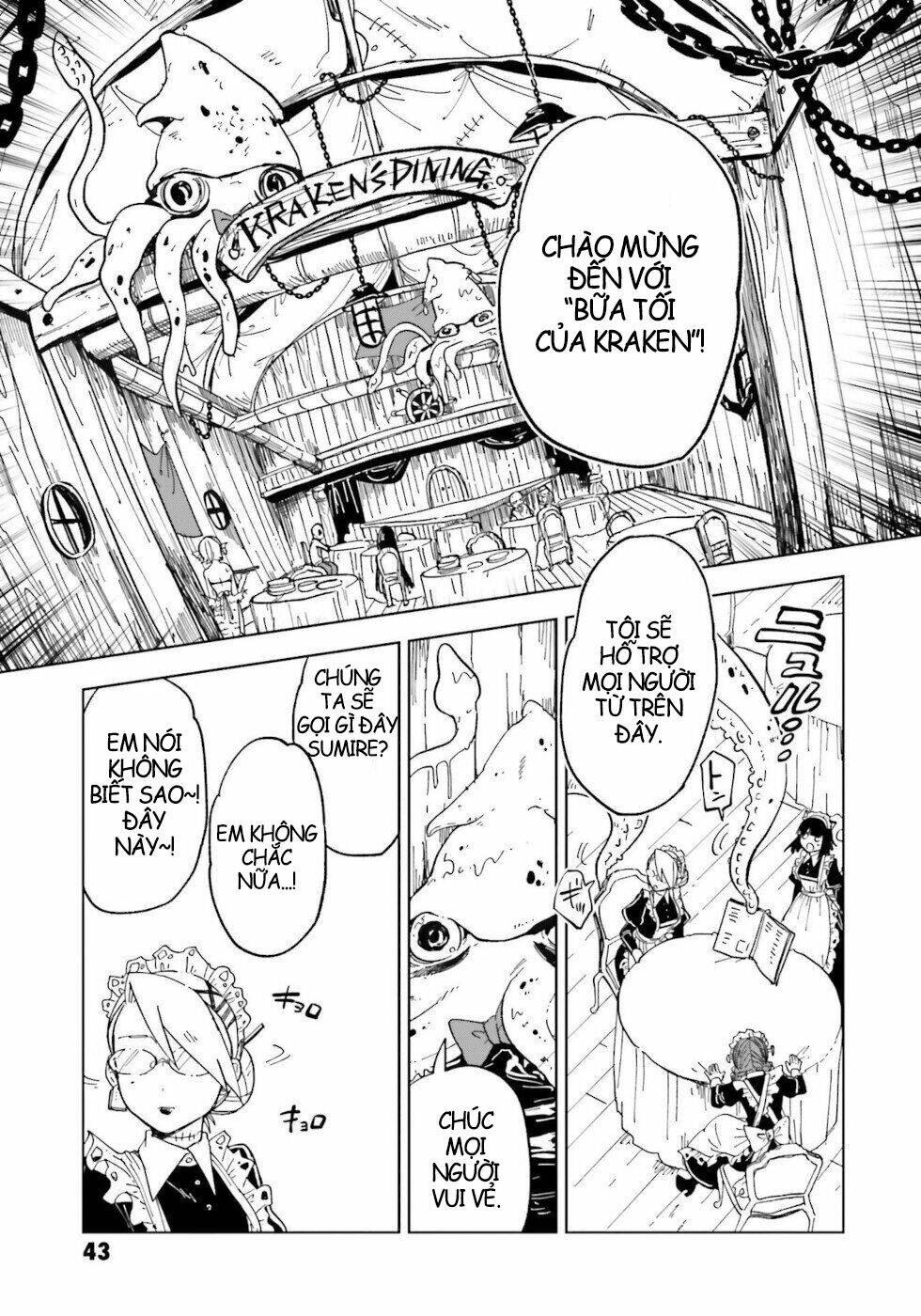 kaibutsu maid no kareinaru oshigoto chapter 6 7