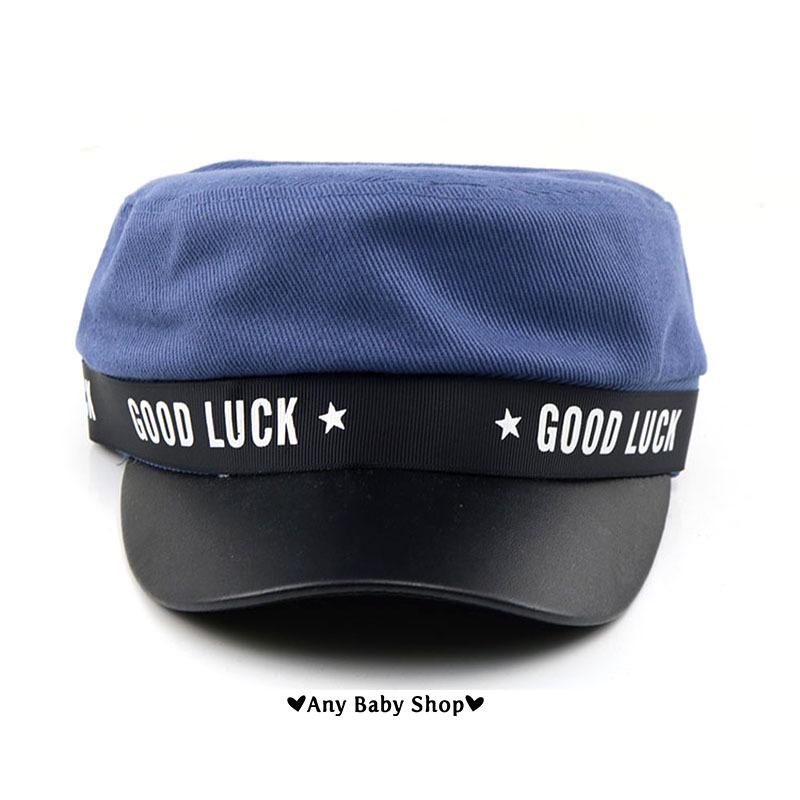 Mũ nón hải quân GOOD LUCK cho bé trai ,bé gái nhiều màu xinh yêu