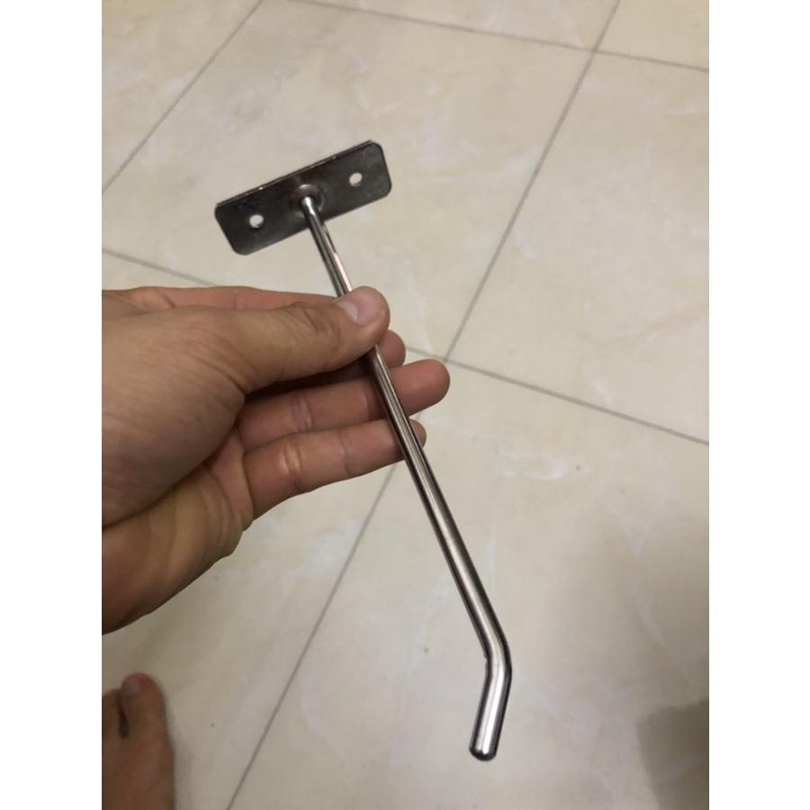Móc treo phụ kiện điện thoại bắn trực tiếp lên tường làm bằng inox 304 chuẩn 100%