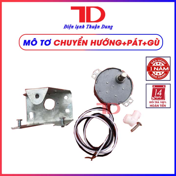 Mô tơ chuyển hướng + pát + gù - Điện Lạnh Thuận Dung