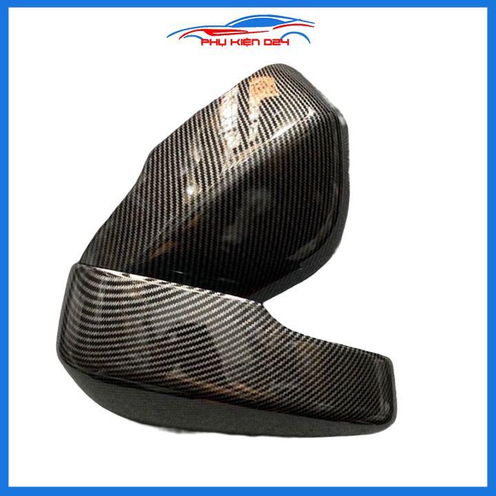 Ốp gương chiếu hậu vân cacbon Xpander 2018-2019-2020-2021-2022 bảo vệ trang trí xe