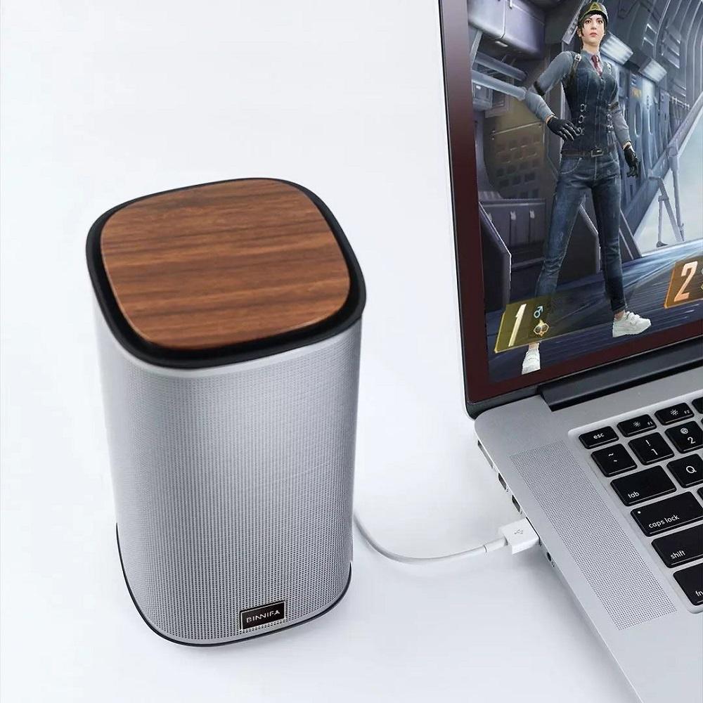 Loa BINNIFA Play 2D kết nối Bluetooth 5.0 không dây Xiaomi youpin phân phối - Hàng chính hãng